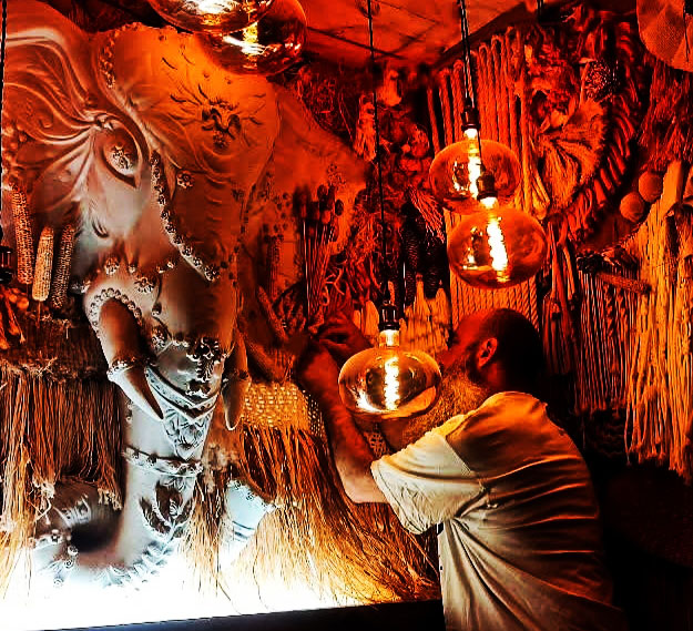 Tapiz textil Animalarium