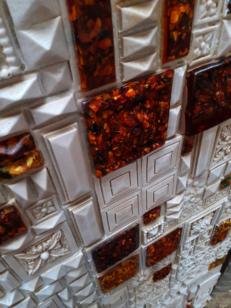 diseño de interiores con plásticos reciclados